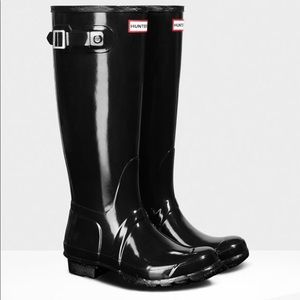 Women’s Tall Gloss Hunter Boots